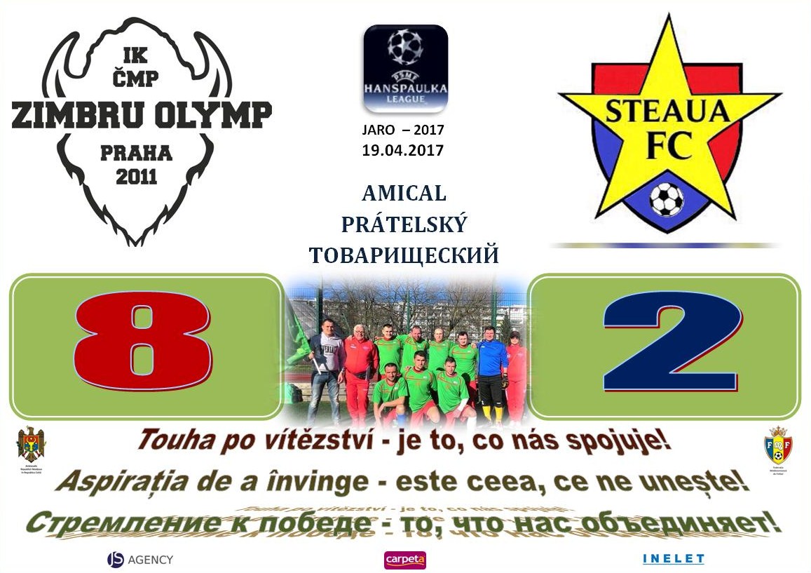 Zimbru Olymp - Steaua FC 8:2
