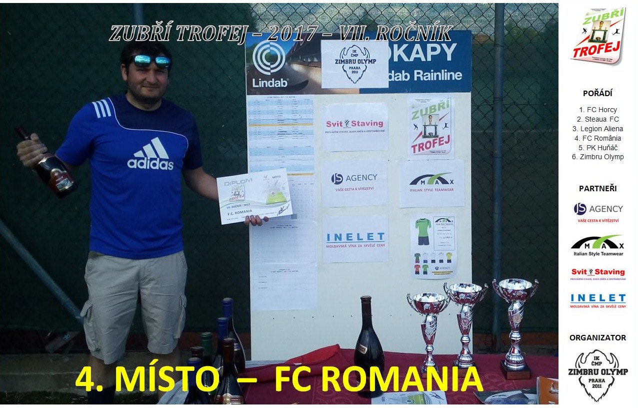 4. Místo - FC Romania